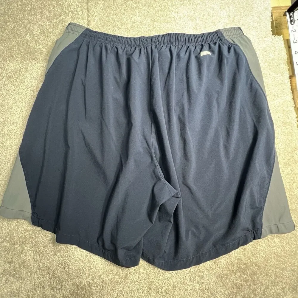 Nike Running Shorts‎ Men L Blue Gray 7